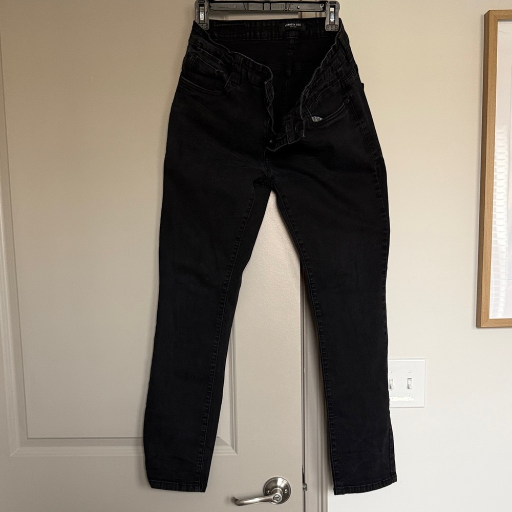 Kenneth Cole Charcoal Denim Pants